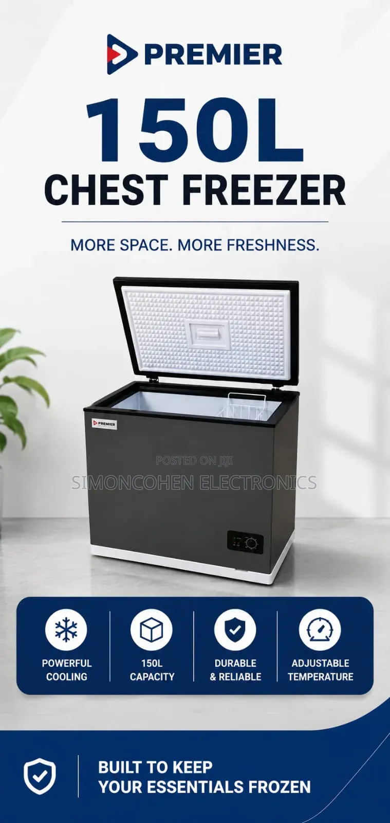 Premier 150l Chest Freezer