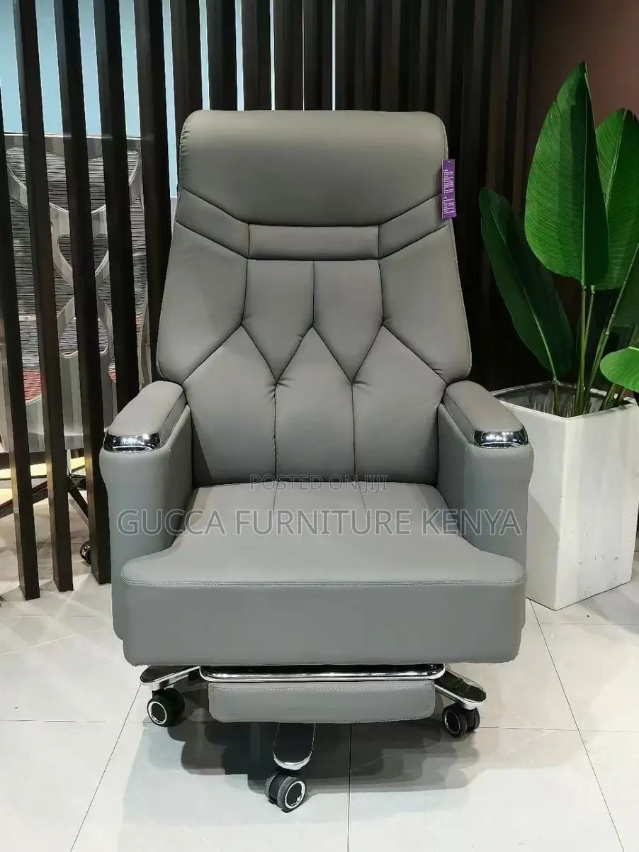 High Back Pu Leather Boss Seat.
