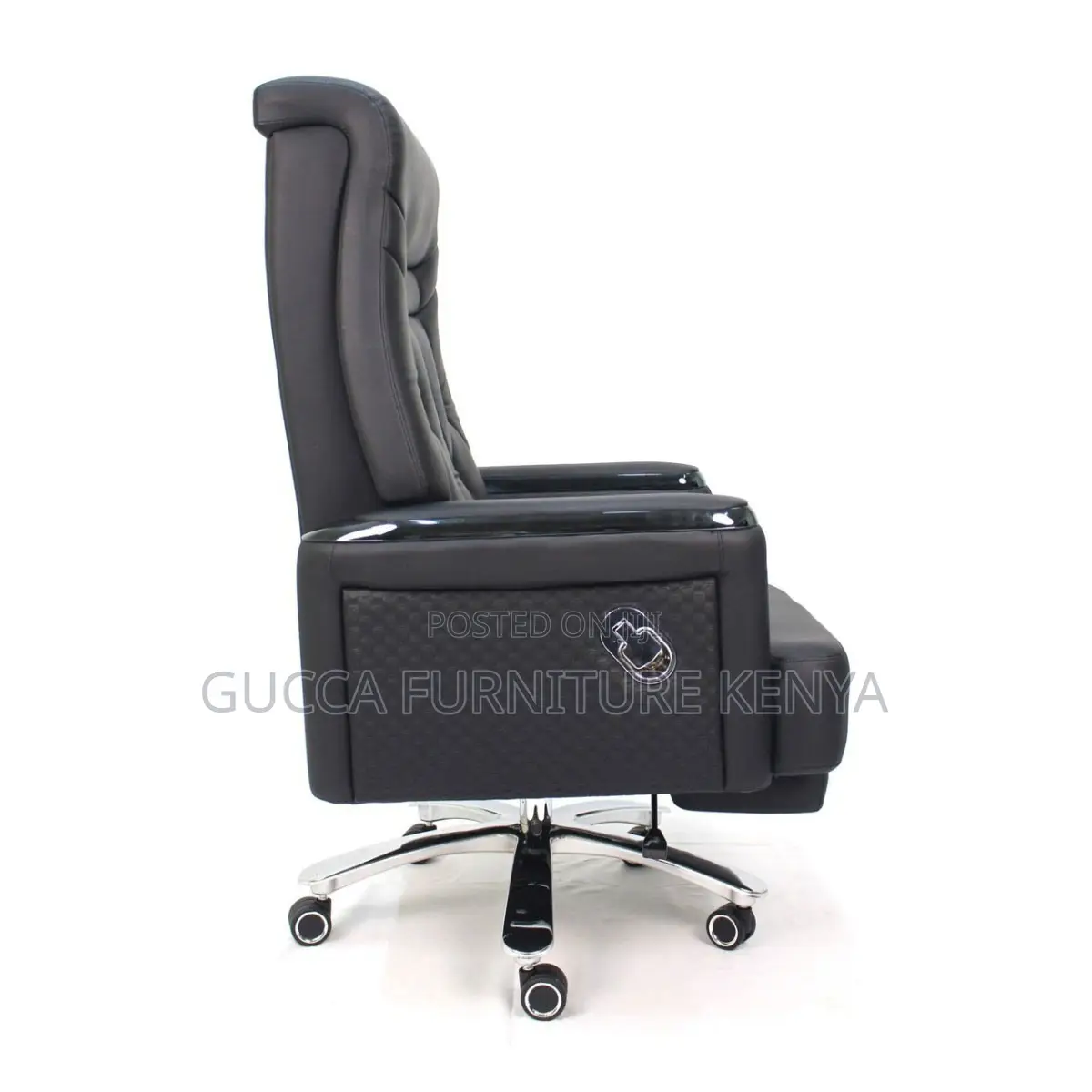 High Back Pu Leather Boss Seat.