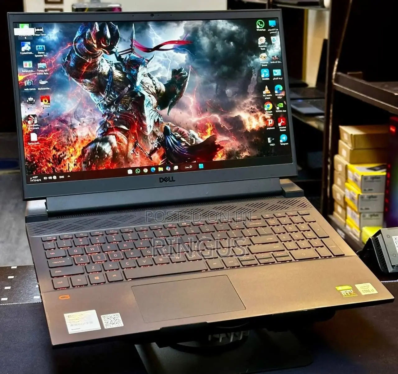 New Laptop Dell G15 5530 16GB Intel Core i7 SSD 512GB
