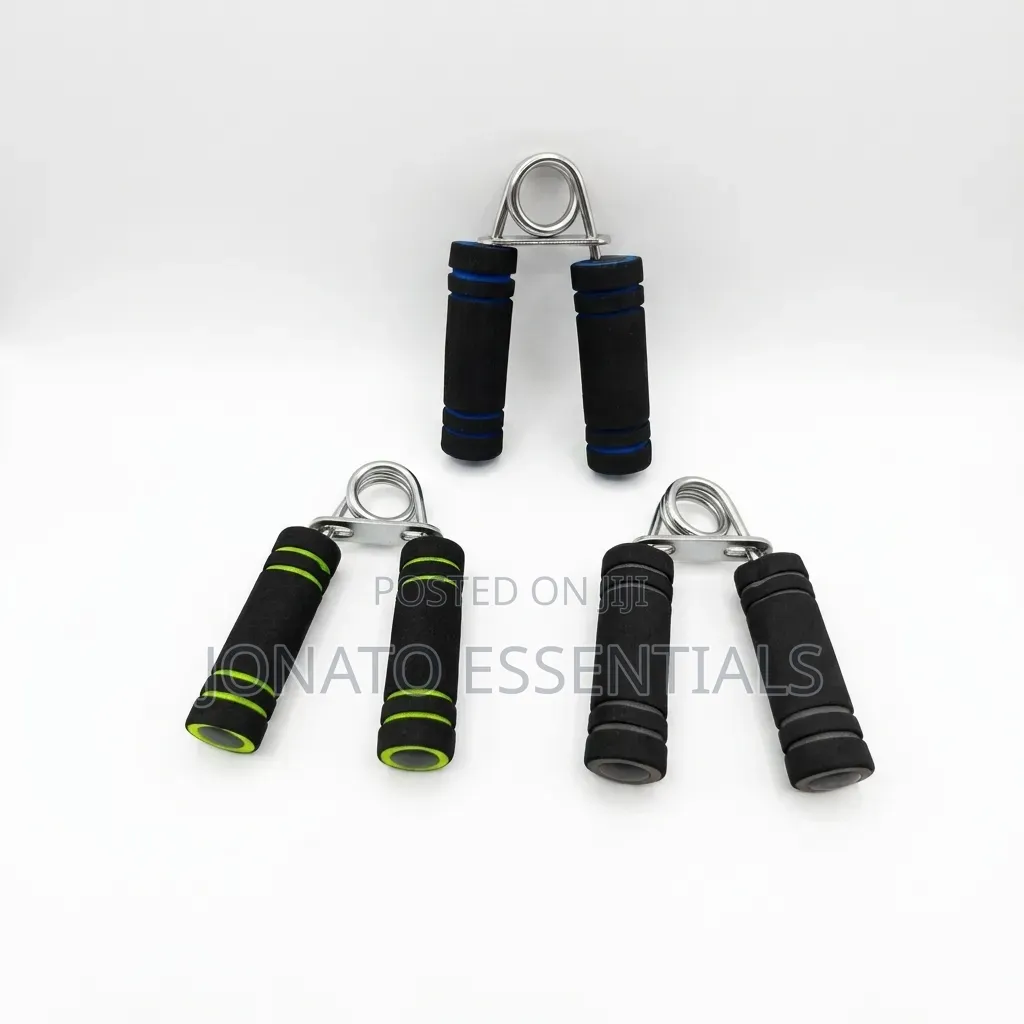 Hand Gripper Foam Wrist Forearm Exerciser Strength Trainer
