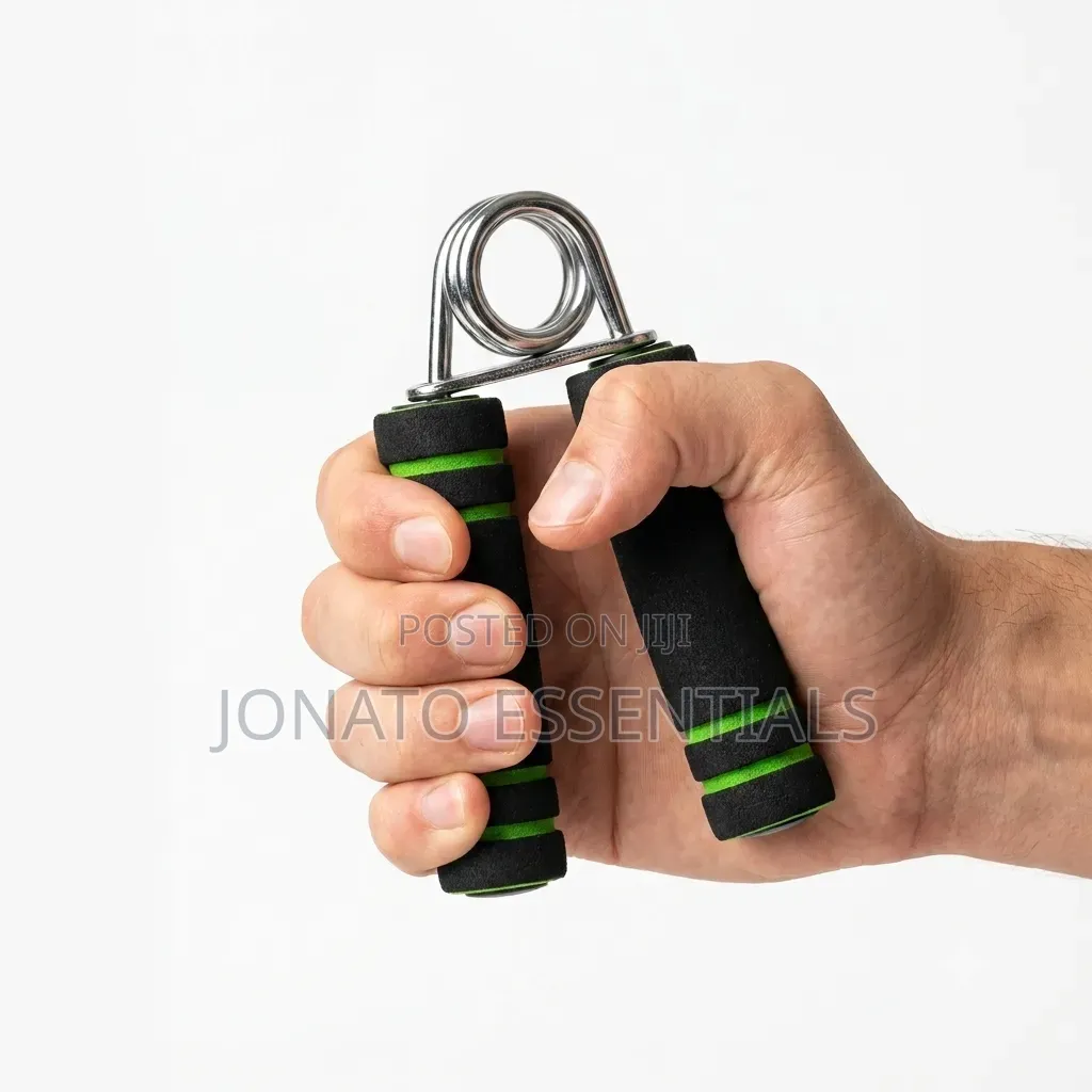 Hand Gripper Foam Wrist Forearm Exerciser Strength Trainer