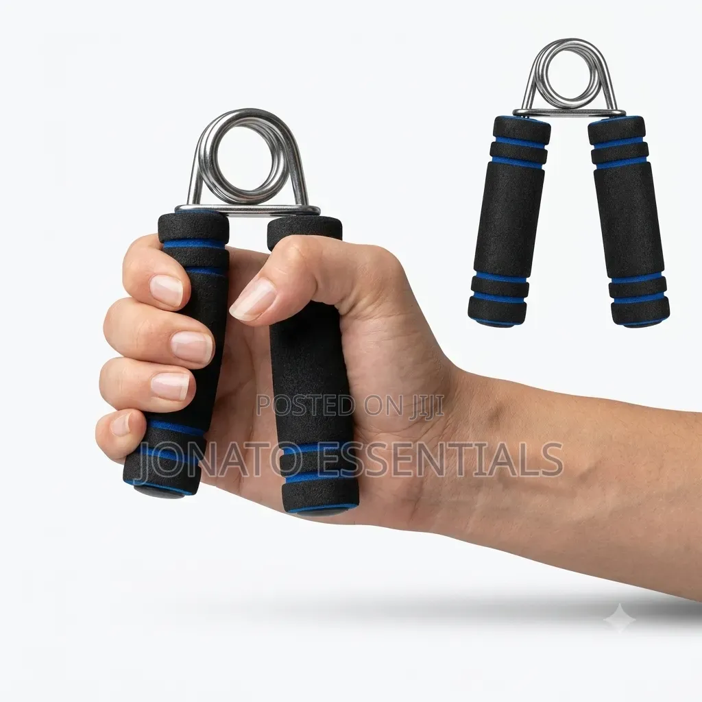 Hand Gripper Foam Wrist Forearm Exerciser Strength Trainer