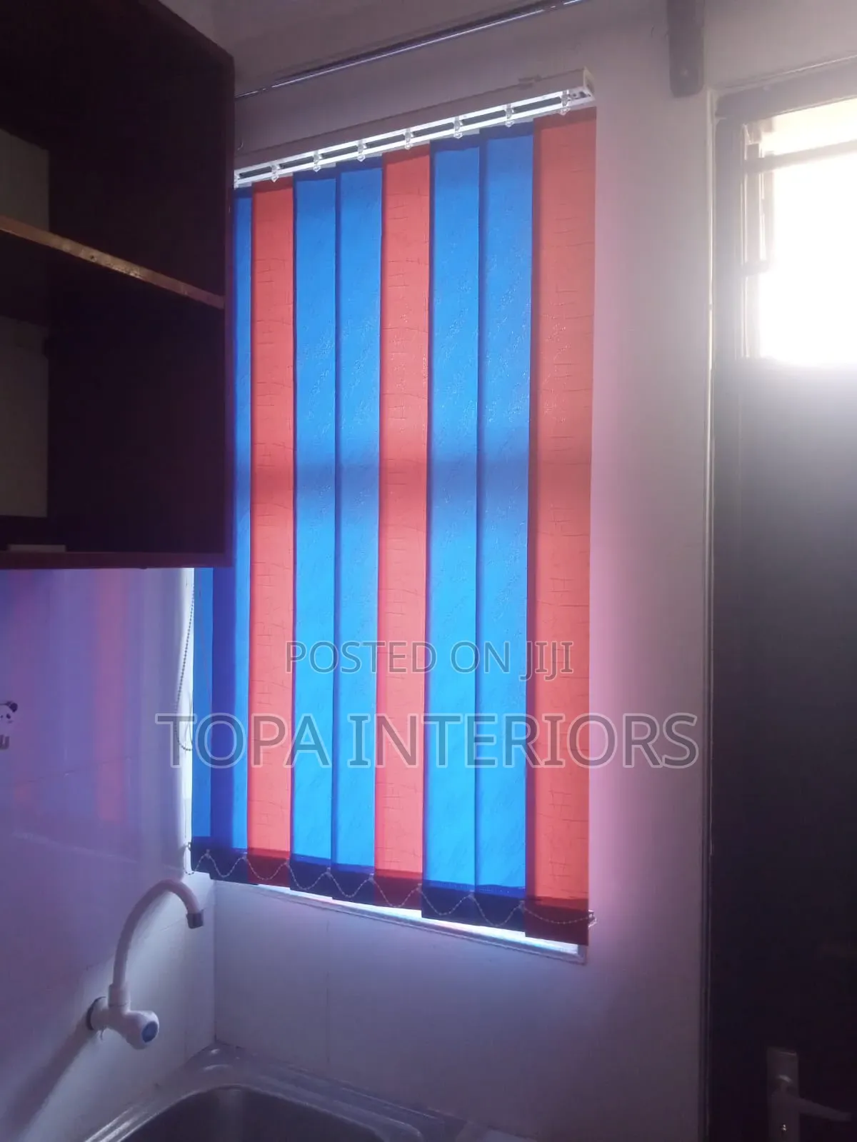 Vertical Kitchen Window Blinds Supply and Installation