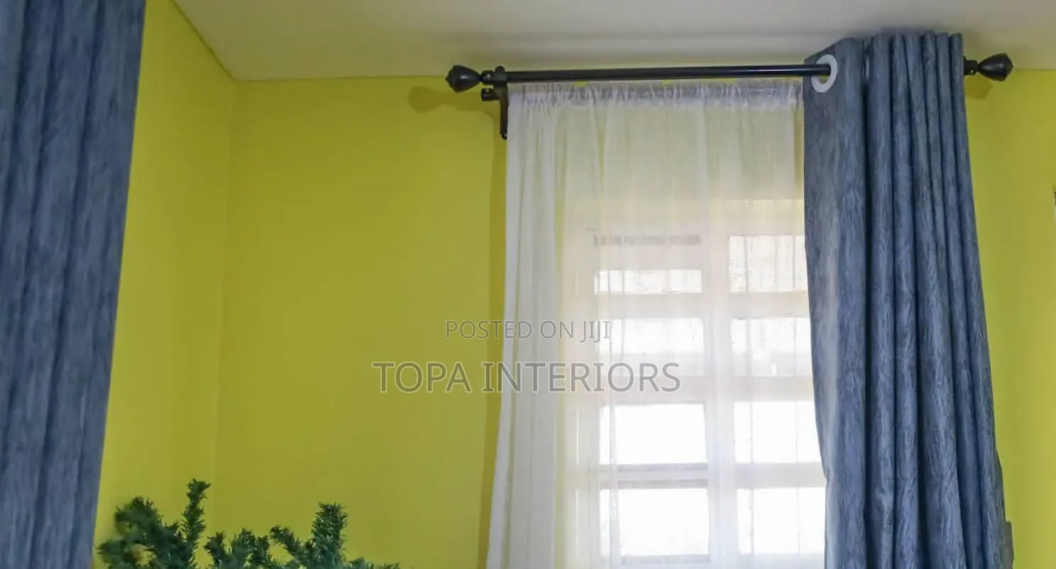 Window Netting White Sheer Curtains for Living Room and Bedroom