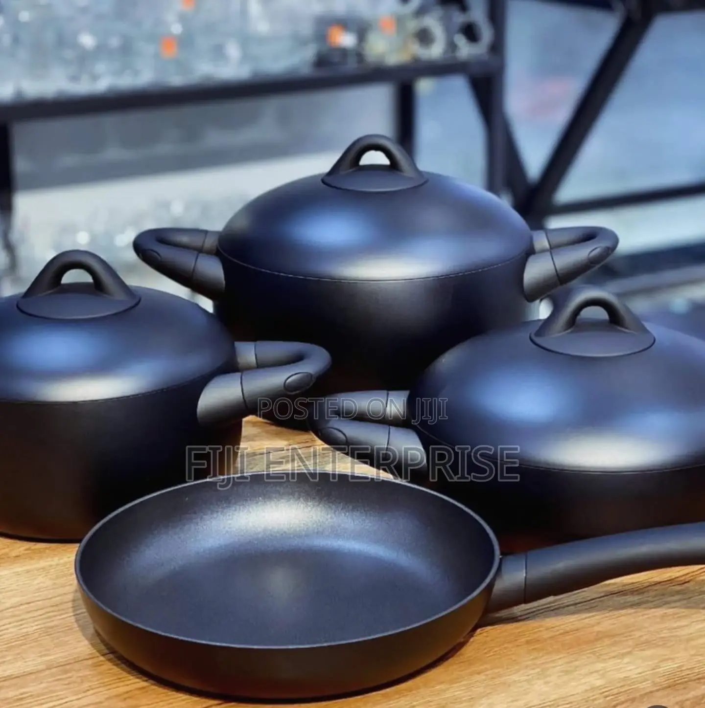 9-Piece Forged Aluminium Ceramic Coated Cookware Set – Pfoa Free