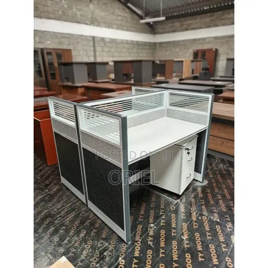 Office Workstation : Modern 2-Seater Workstation