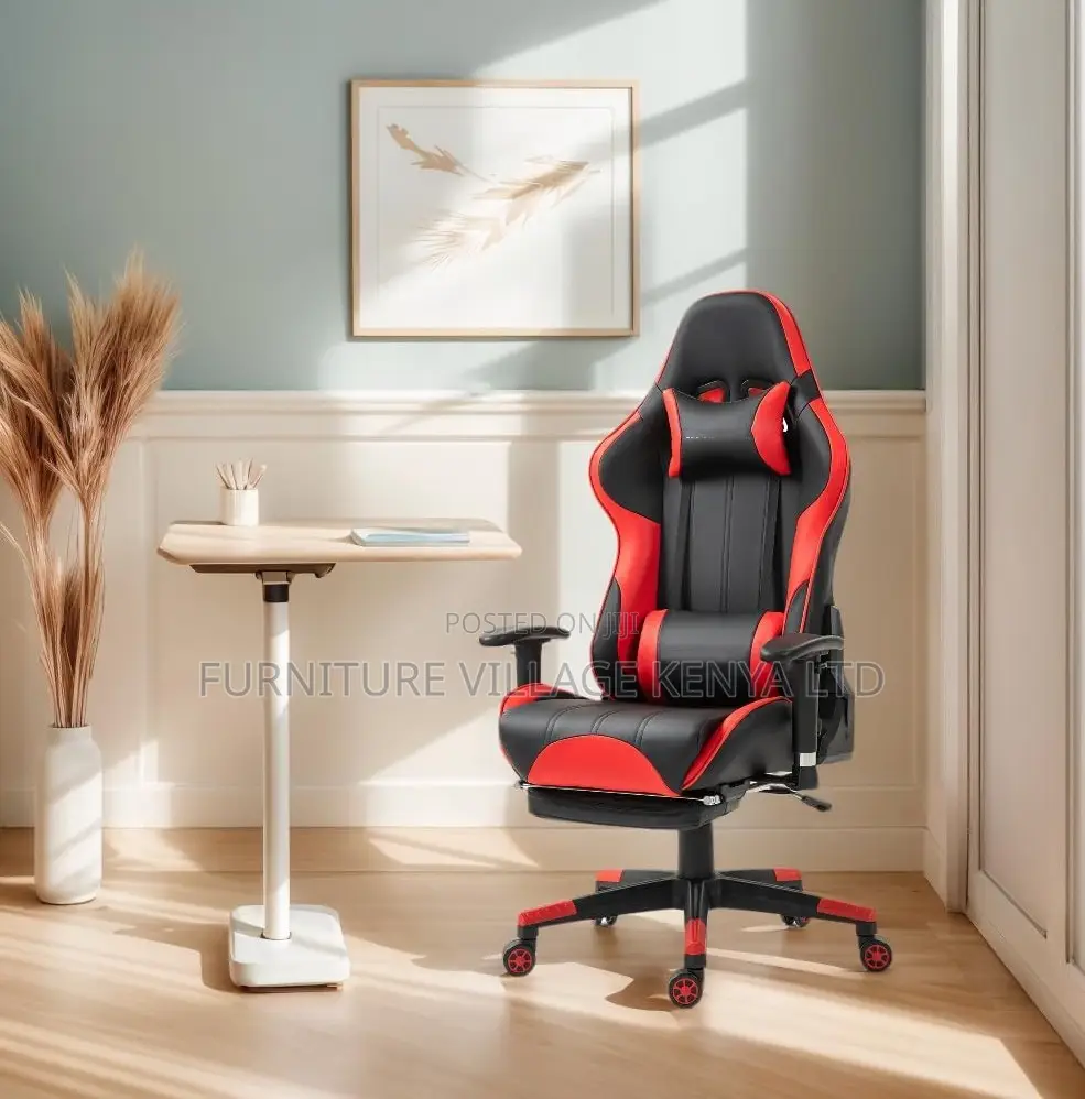 Ergonomic Executive Leather Gaming Seat
