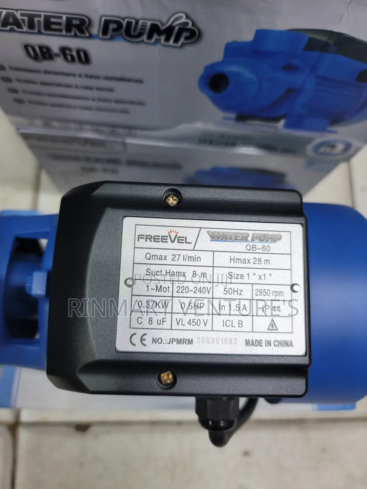 New Freevel Booster Pump/ Booster Water Pump 0.5hp