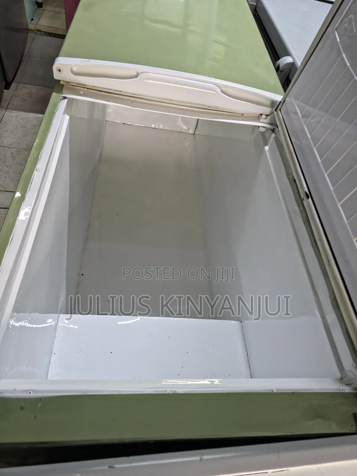 Two Doors Closed Freezer