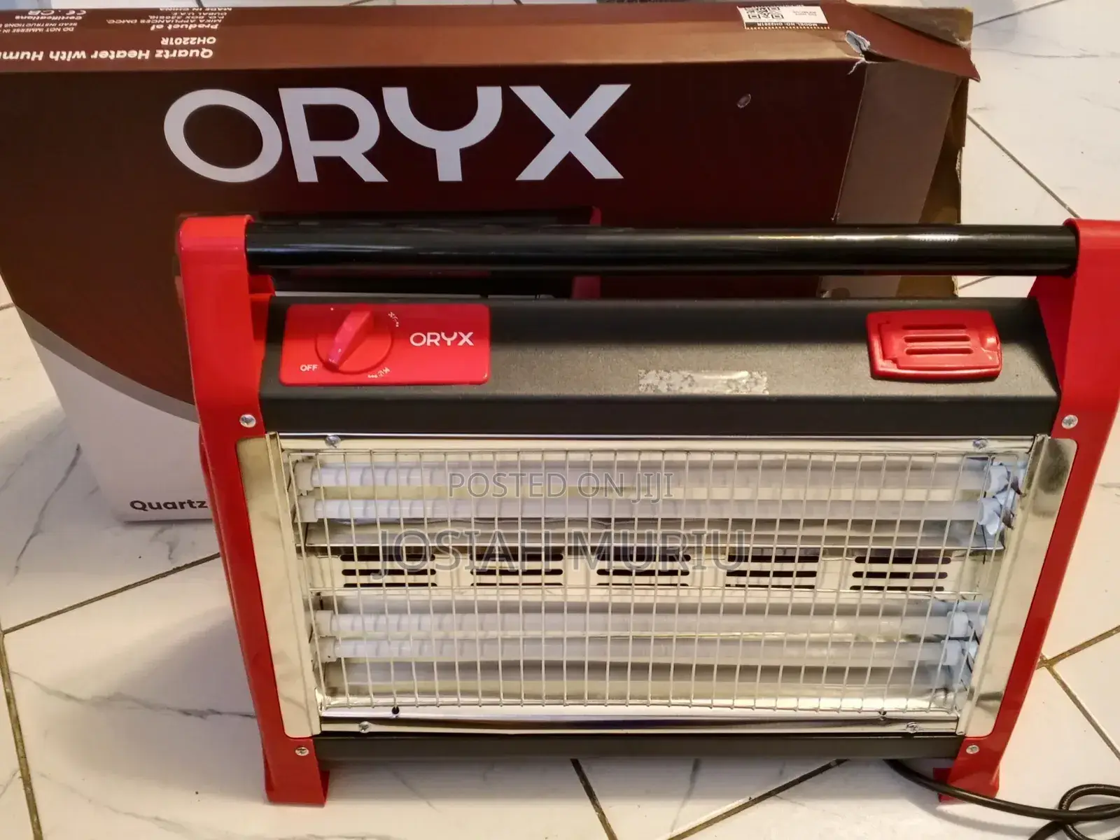 Oryx Quartz Heater With Humidifier