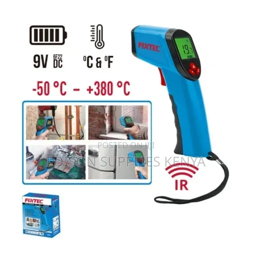 Fixtec Infrared Thermometer Digital Non Contact Laser Temperature