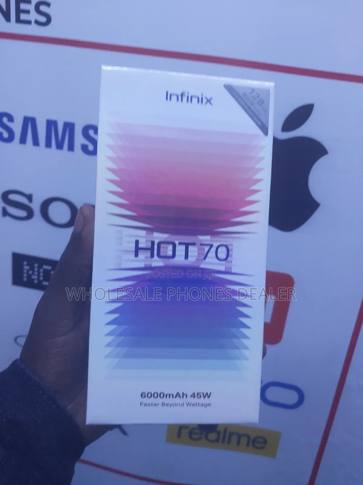 New Infinix Hot 70 128 GB Silver