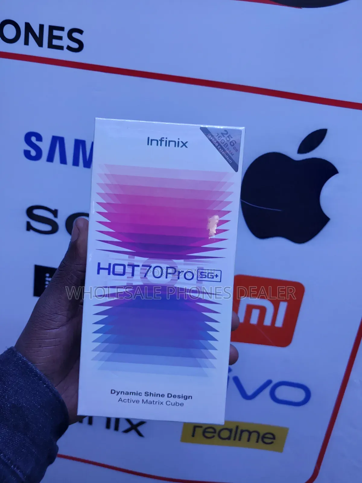 New Infinix Hot 70 256 GB Purple