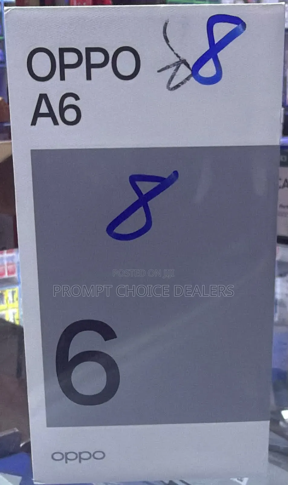 New Oppo A6 256 GB Black