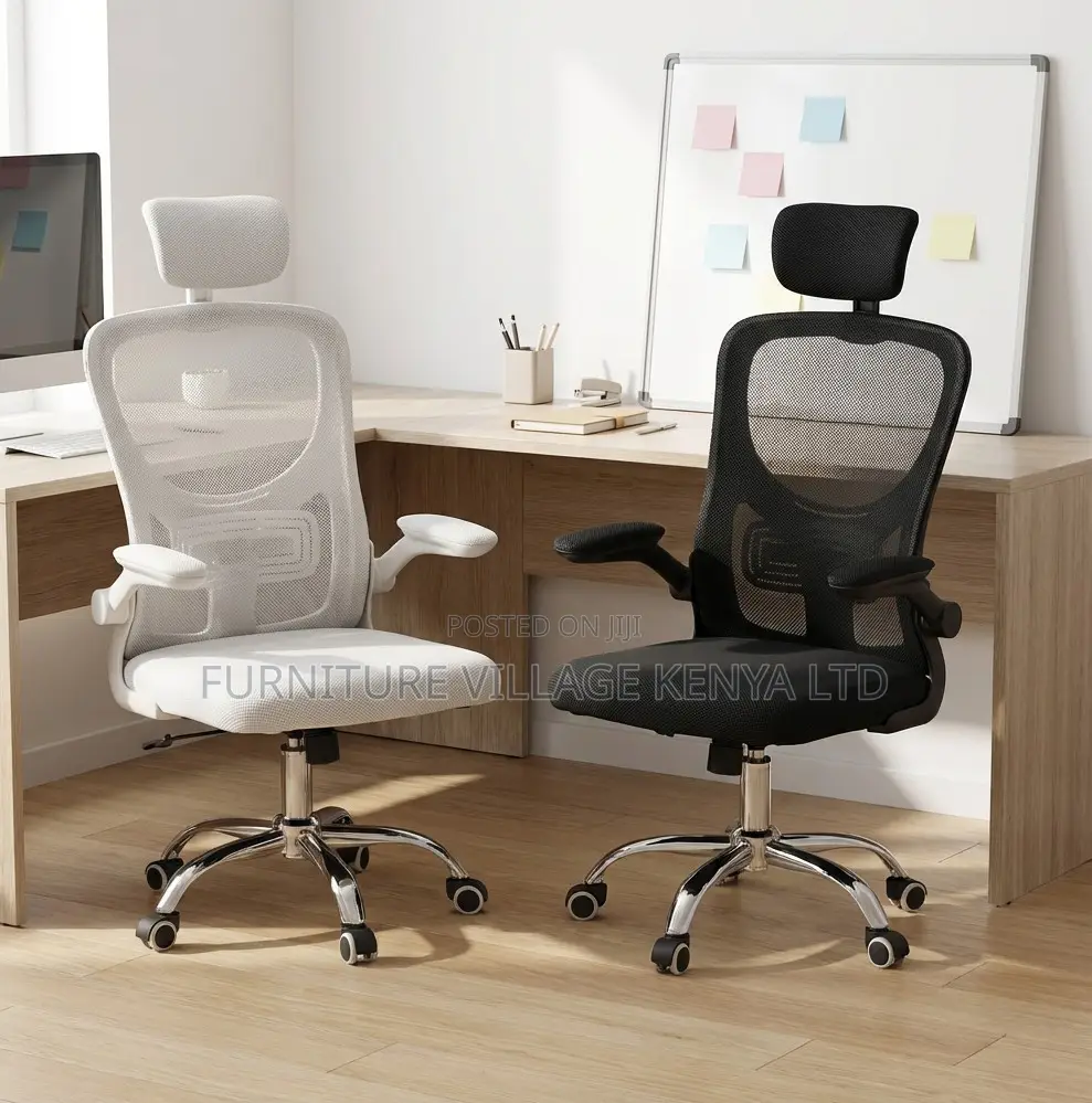 Modern Black Orthopedic Seat With Flipping Hands