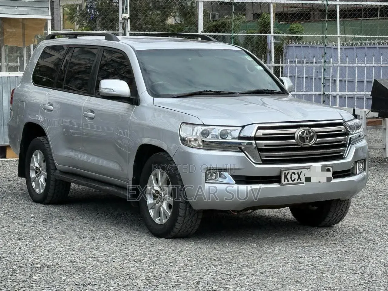 Toyota Land Cruiser 2012 Silver