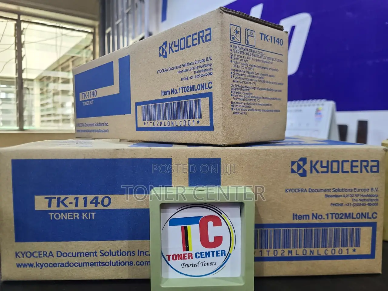 Original Oem Kyocera Tk-1140 Black Toner – High Yield