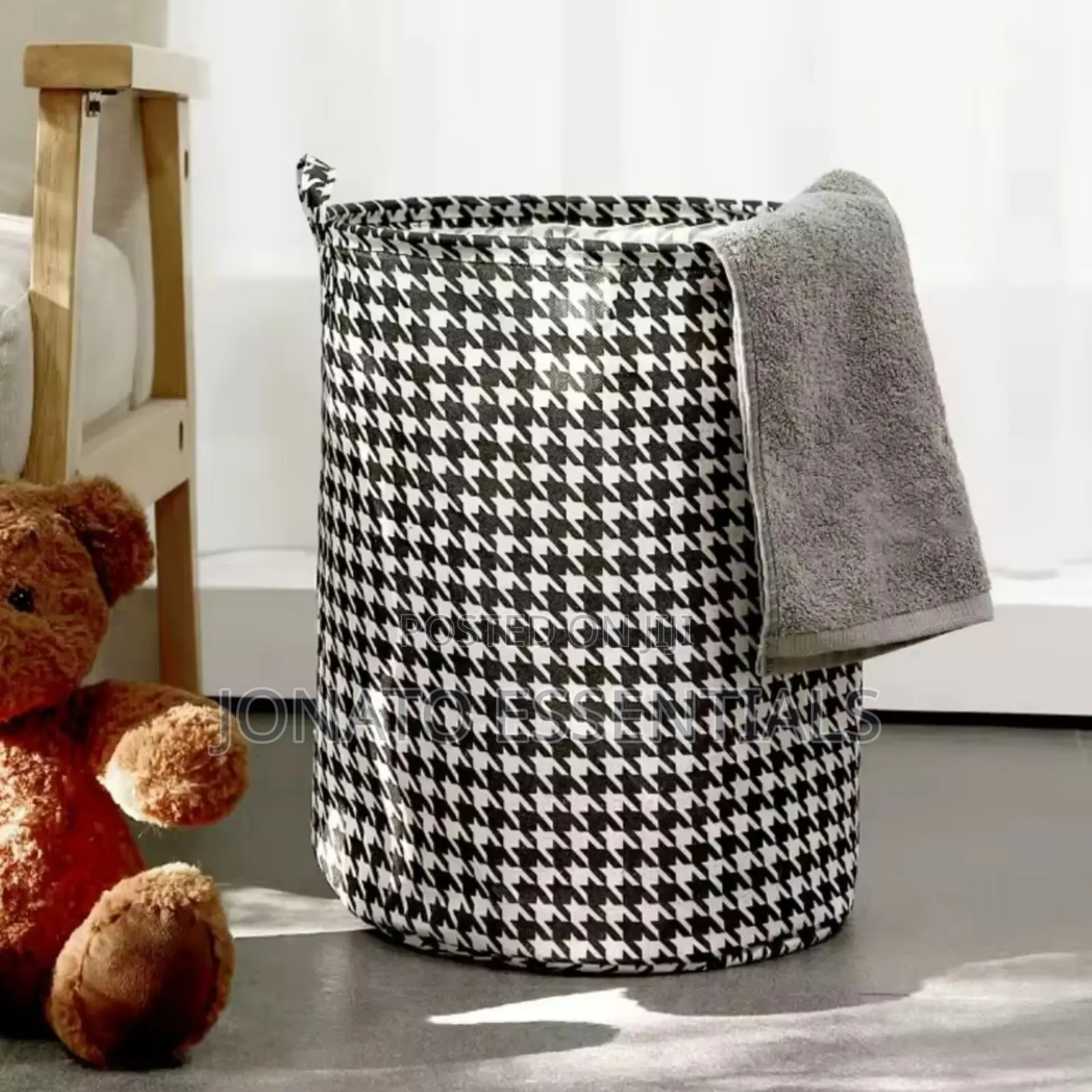 Foldable Laundry Basket Aesthetic Toy Storage Organizer Bin