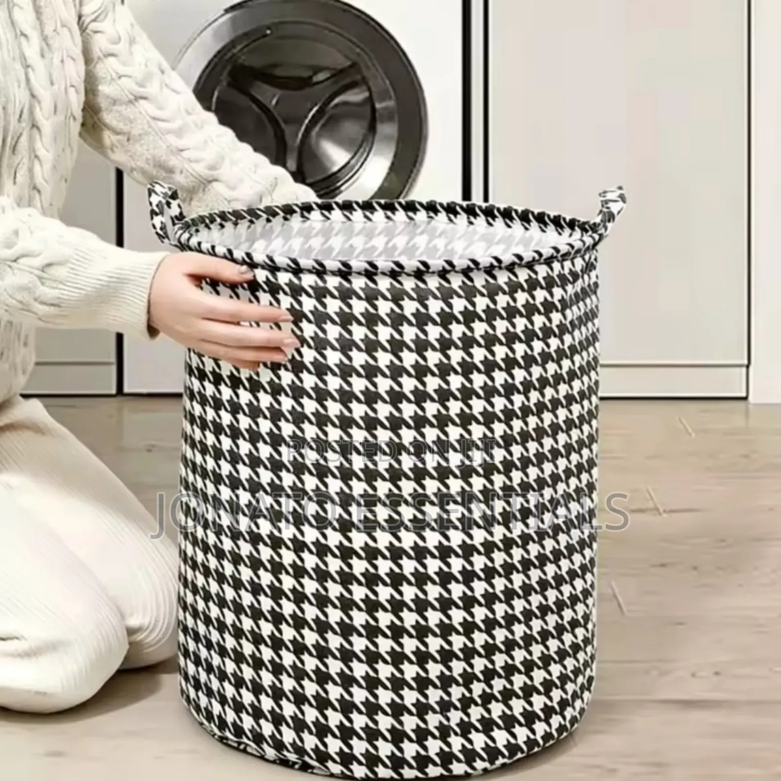 Foldable Laundry Basket Aesthetic Toy Storage Organizer Bin