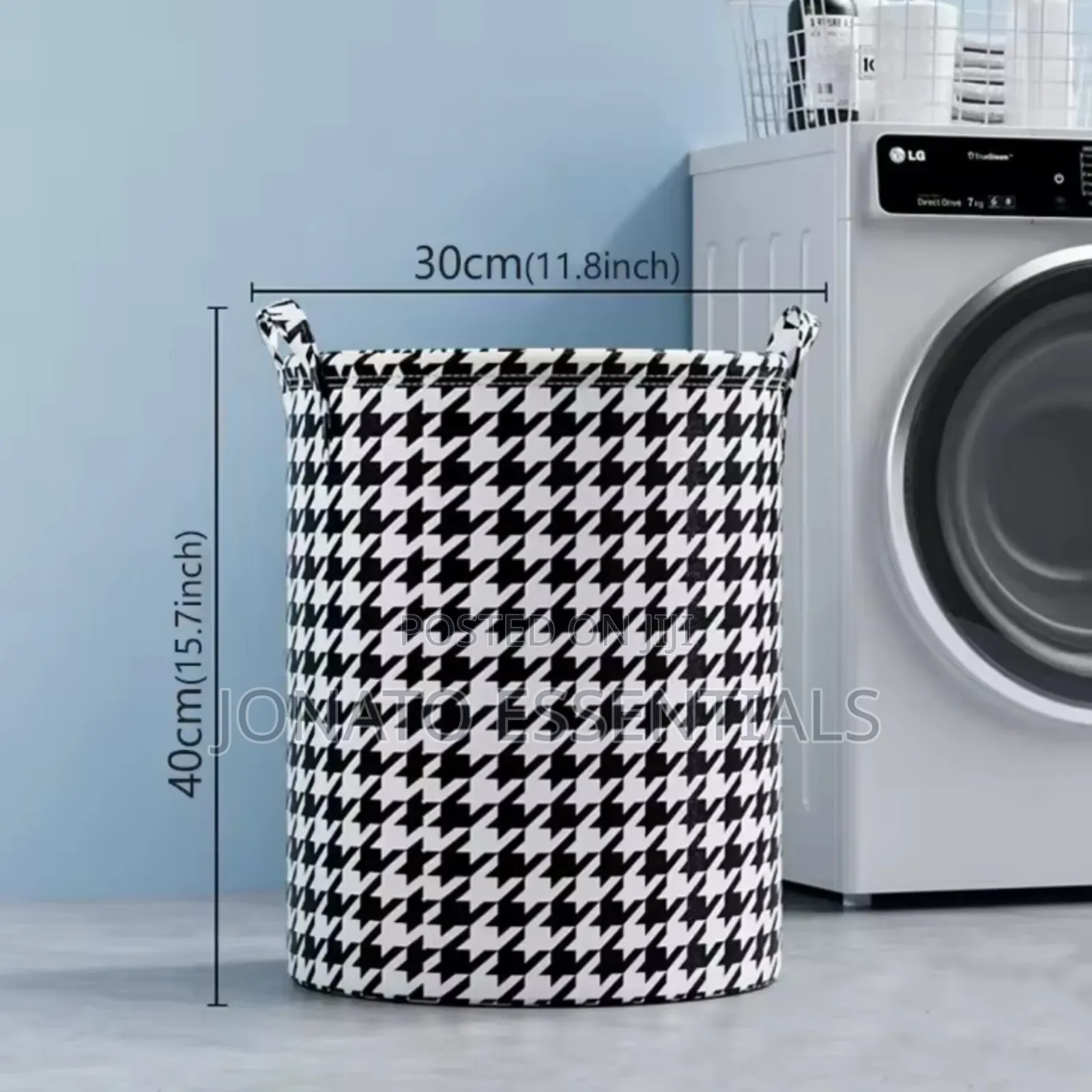 Foldable Laundry Basket Aesthetic Toy Storage Organizer Bin