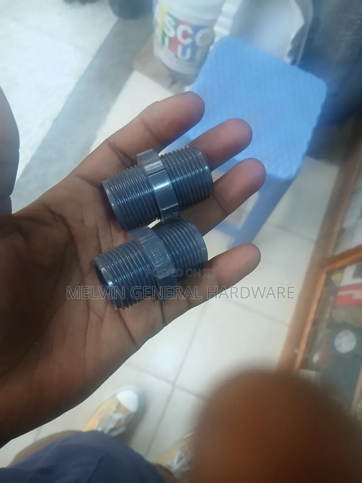 PVC X Nipplev3/4"