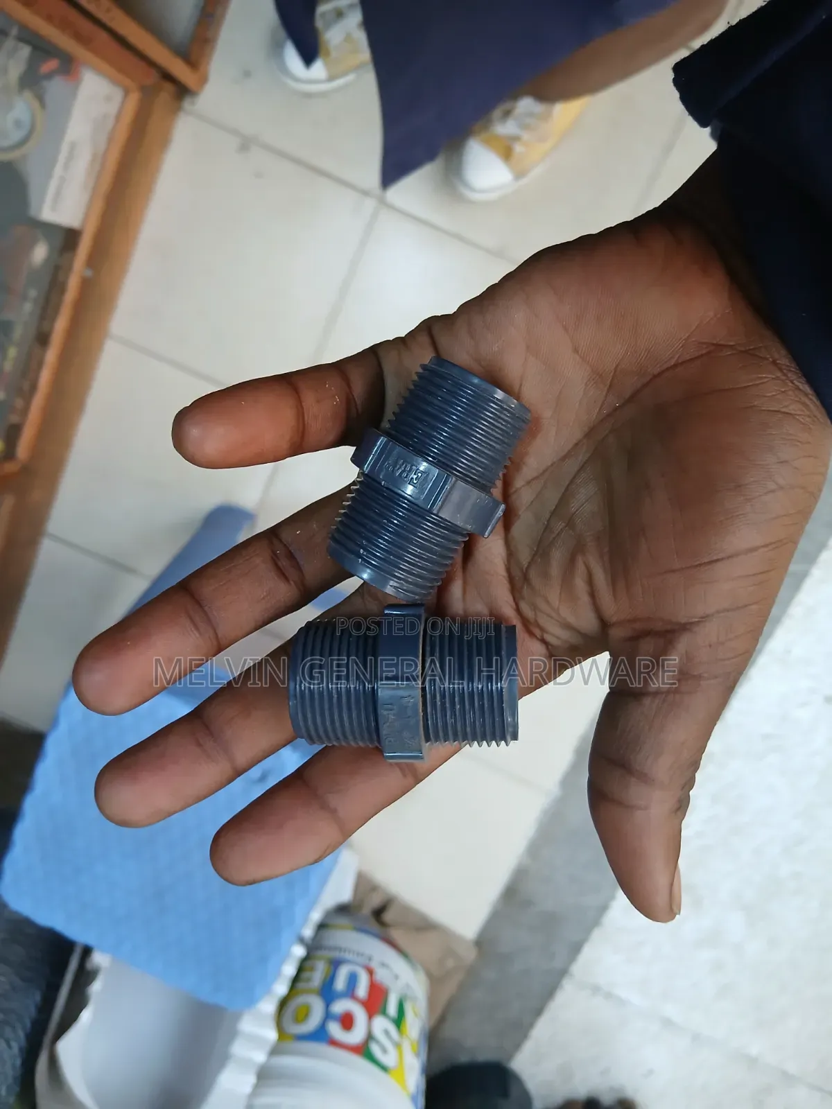 PVC X Nipplev3/4"