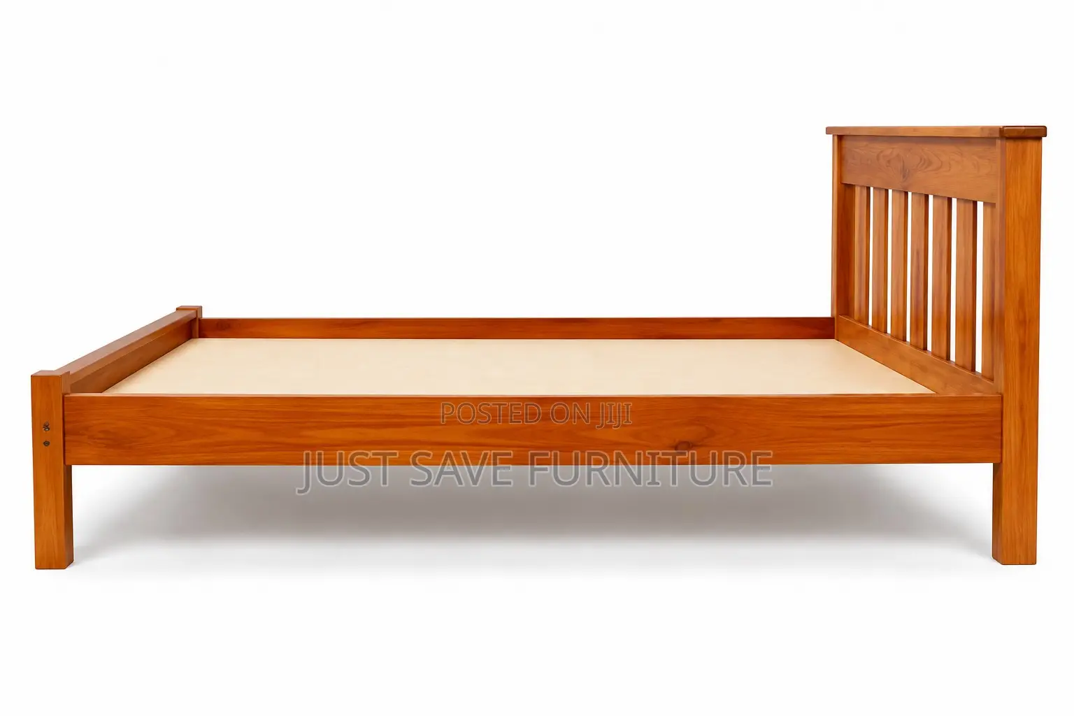 5x6 Modern Wooden Bed Frame | Elegant Bedroom Furniture