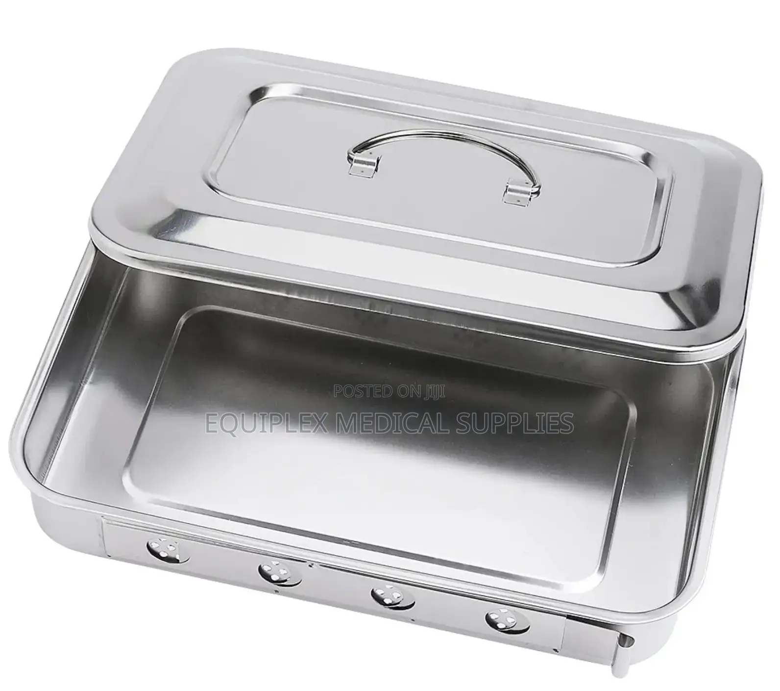 Instrument Tray for Surgical Instruments (Stainless Steel | 10" X 8")