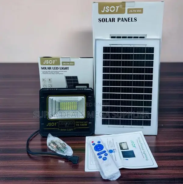 Longer Lasting 100w Watts Outdoor Security Led Solar Flood Light