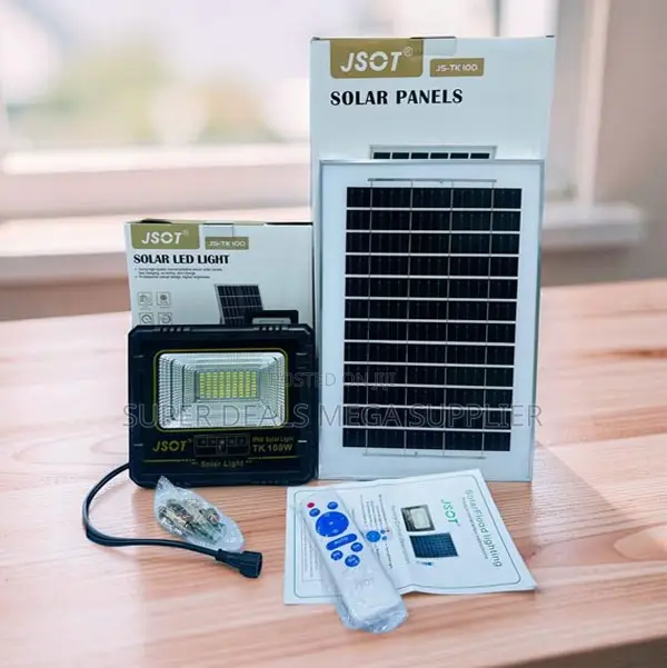 Ultra-Bright 100w Watts Outdoor Security Led Solar Flood Light
