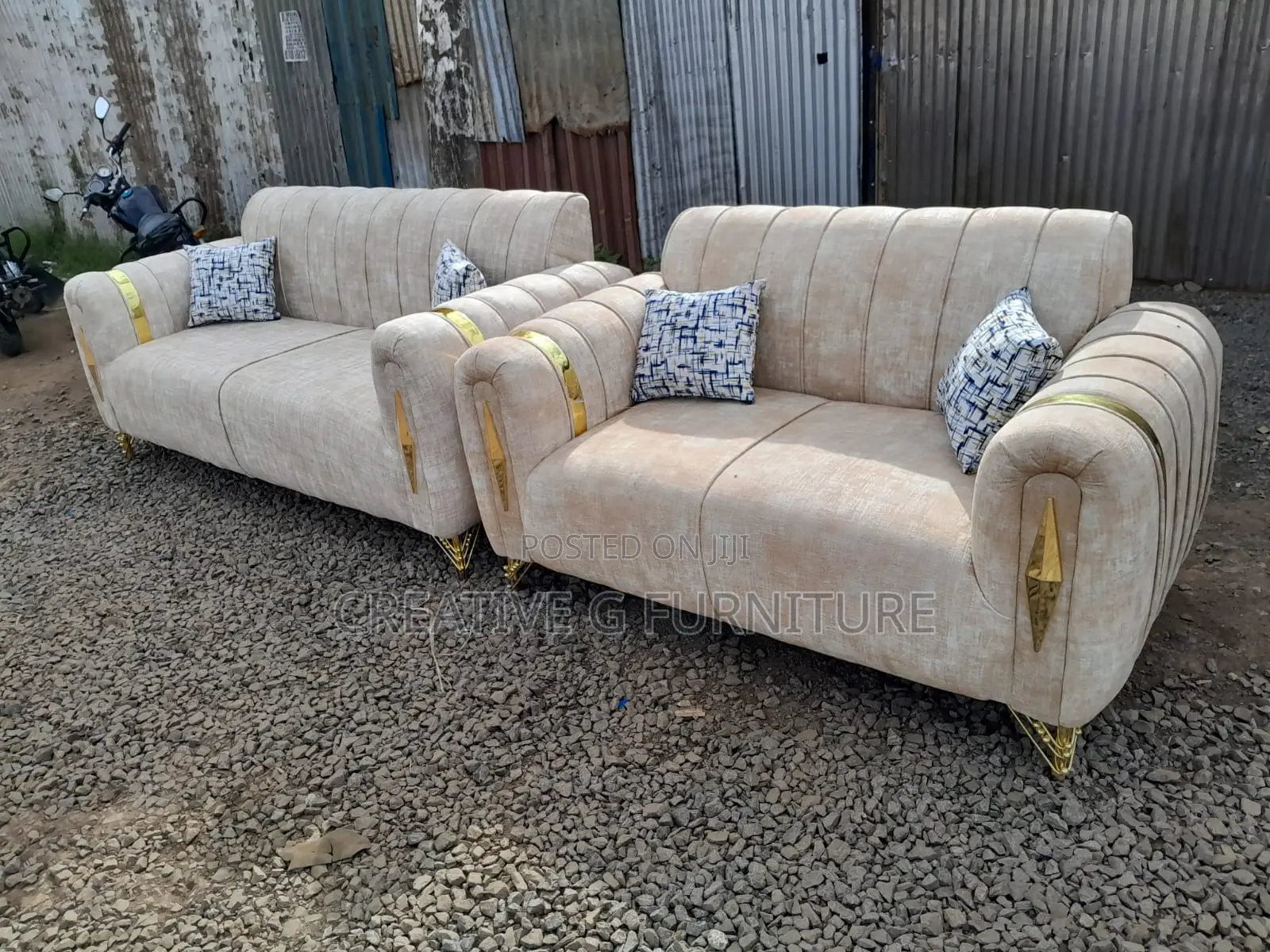 5-Seater Sofa Set (3+2) – Modern Comfortable