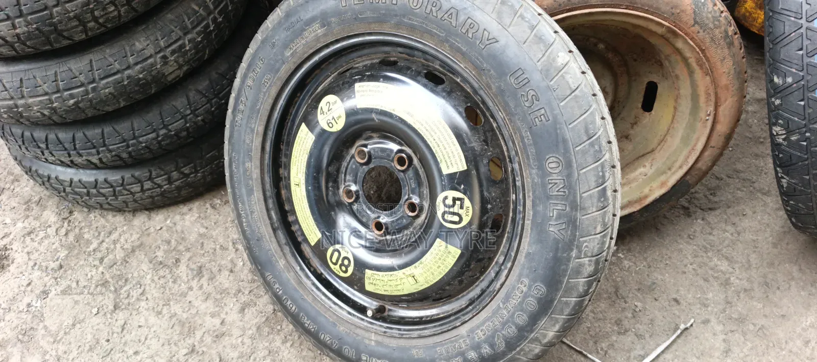 Spare Tire Size 16 Mercedes Benz
