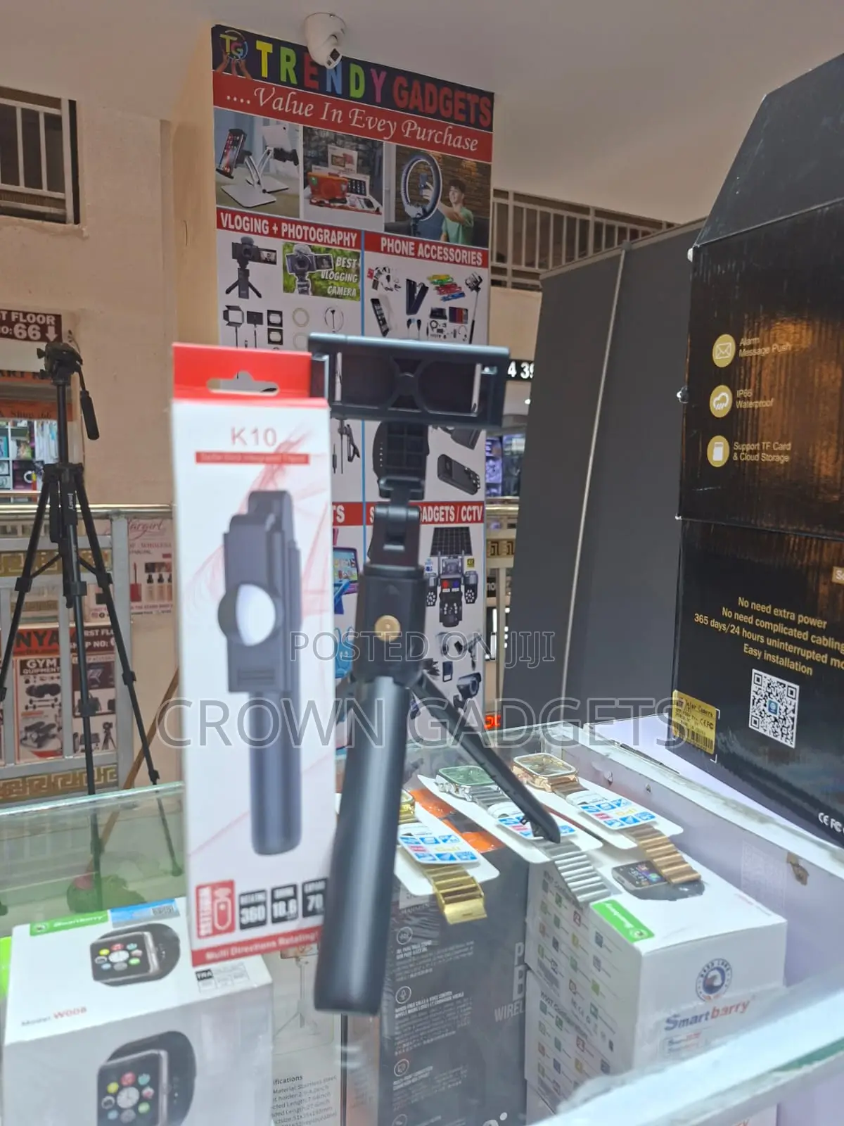 Wireless Phone Selfie Stick With Remote Shutter