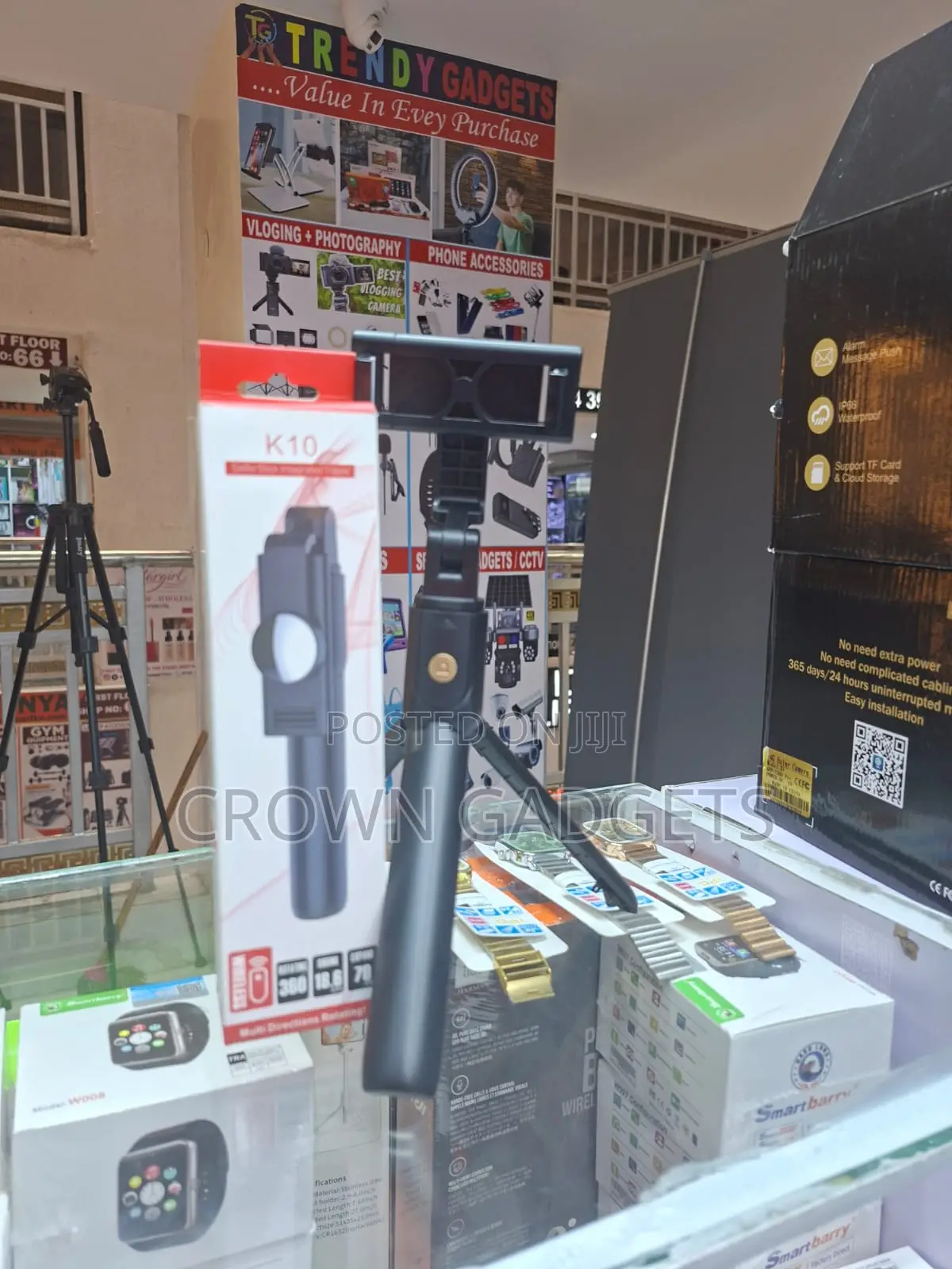 Wireless Phone Selfie Stick With Remote Shutter