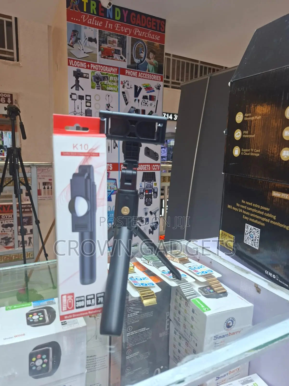 Wireless Phone Selfie Stick With Remote Shutter
