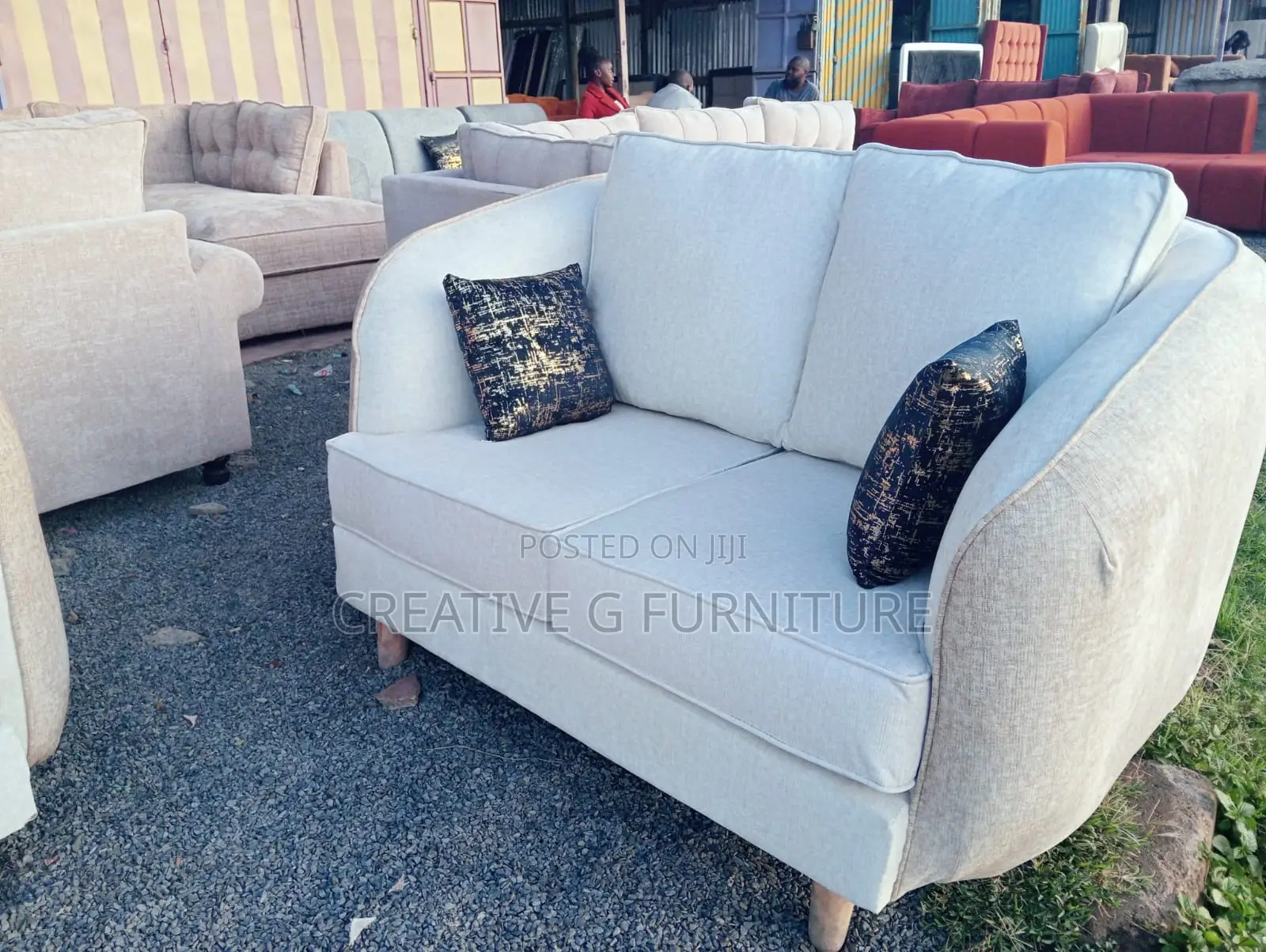 5-Seater Sofa Set (3+2) – Modern Comfort