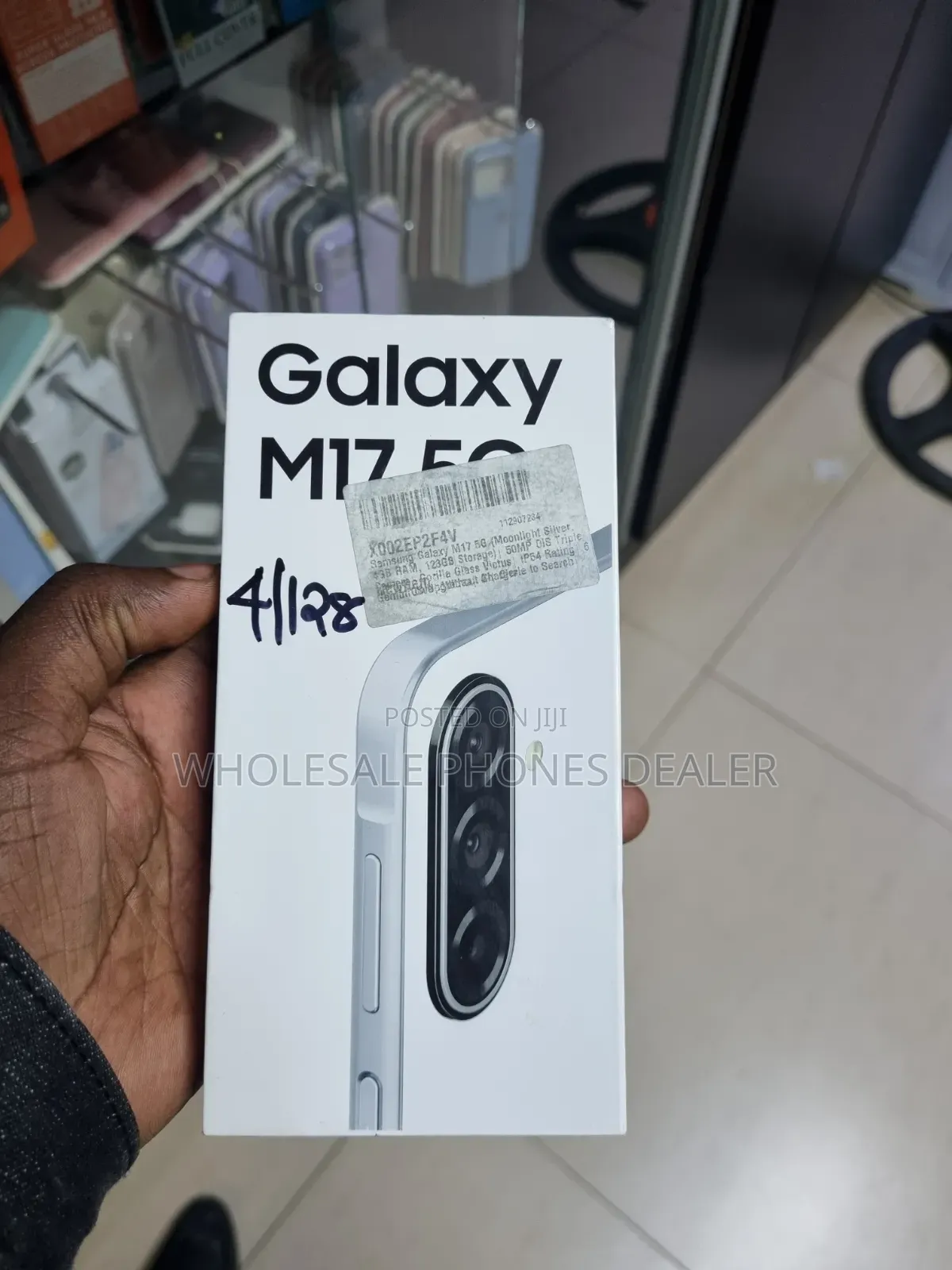 New Samsung Galaxy M17 5G 128 GB White