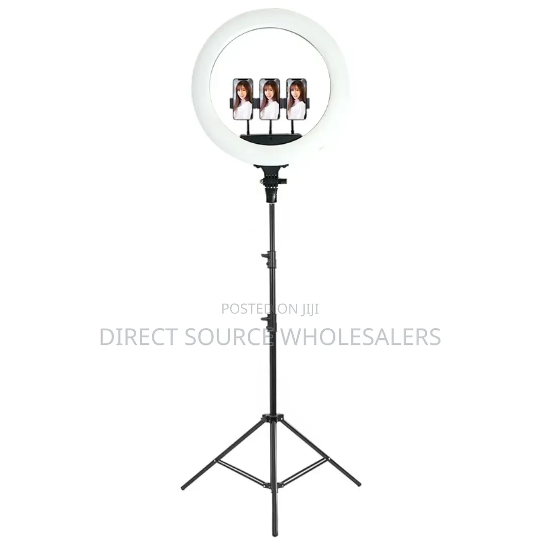 22-Inch Ring Fill Light With Adjustable Tripod Stand.
