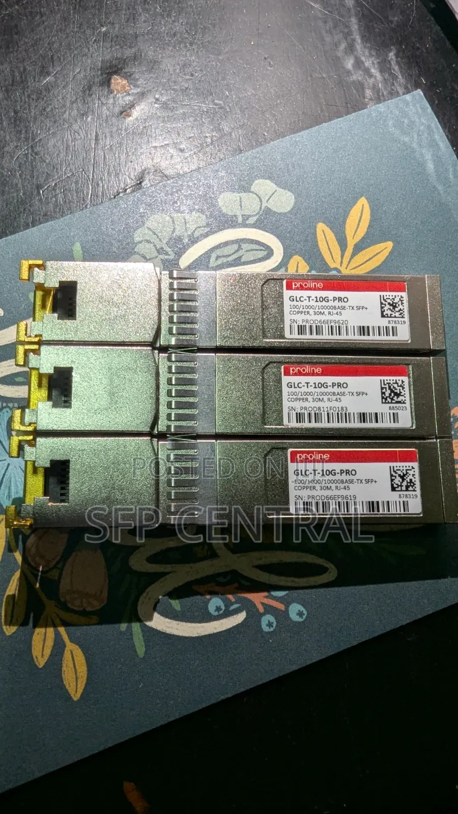 Proline GLC-T-10g-Pro 10gbase-Tx Copper Sfp+ Transceivers