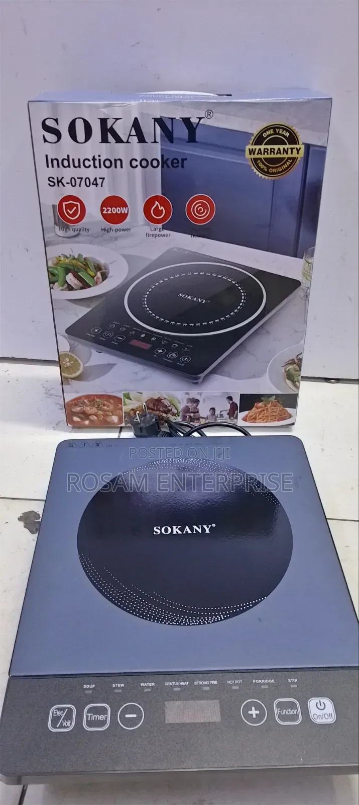 Sokany Induction Cooker