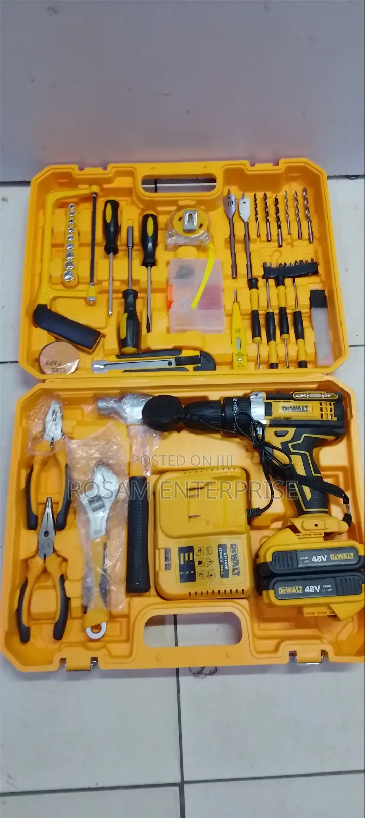 Dewalt 48v Cordless Drill Set
