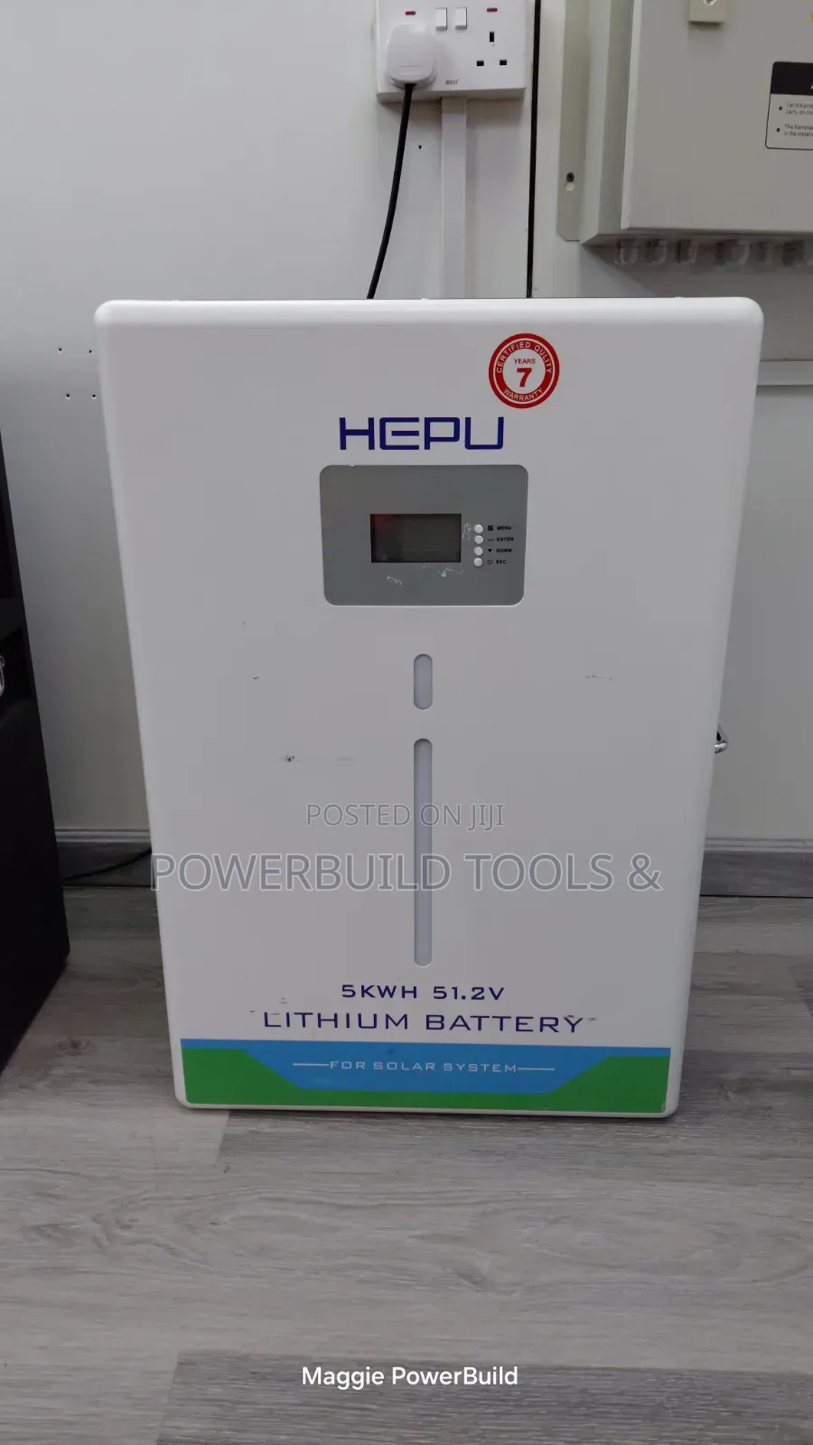 Hepu 5kwh 100ah/51.2v Lithium Ion Battery