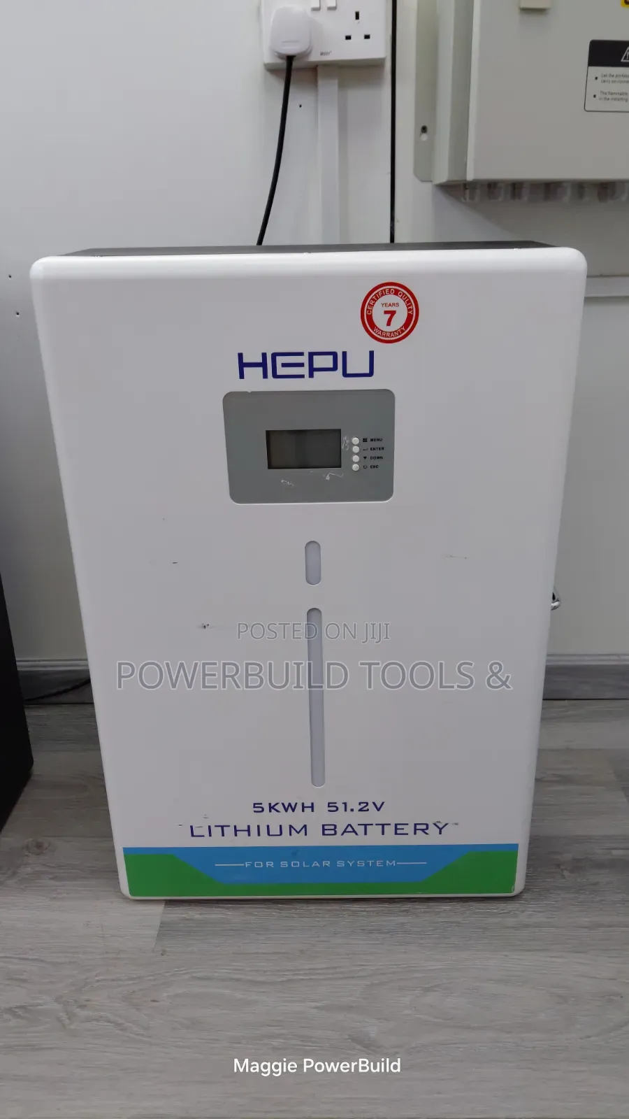 Hepu 5kwh 100ah/51.2v Lithium Ion Battery