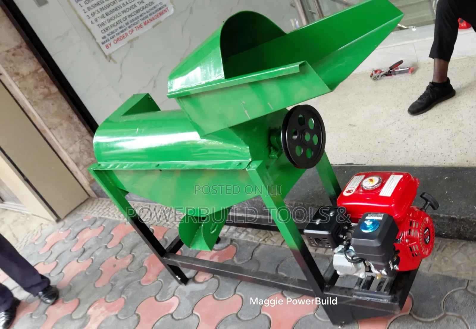 Maize Sheller With Gasoline Engine 8hp 3000kgs