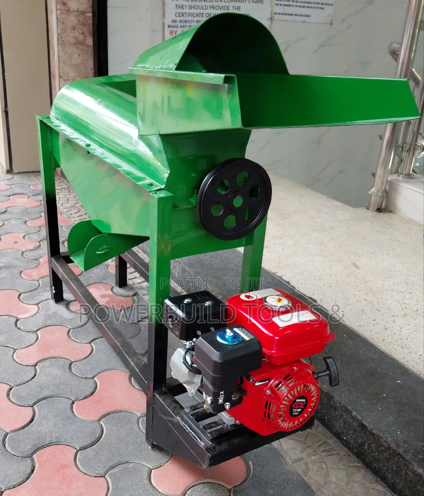 Maize Sheller With Gasoline Engine 8hp 3000kgs