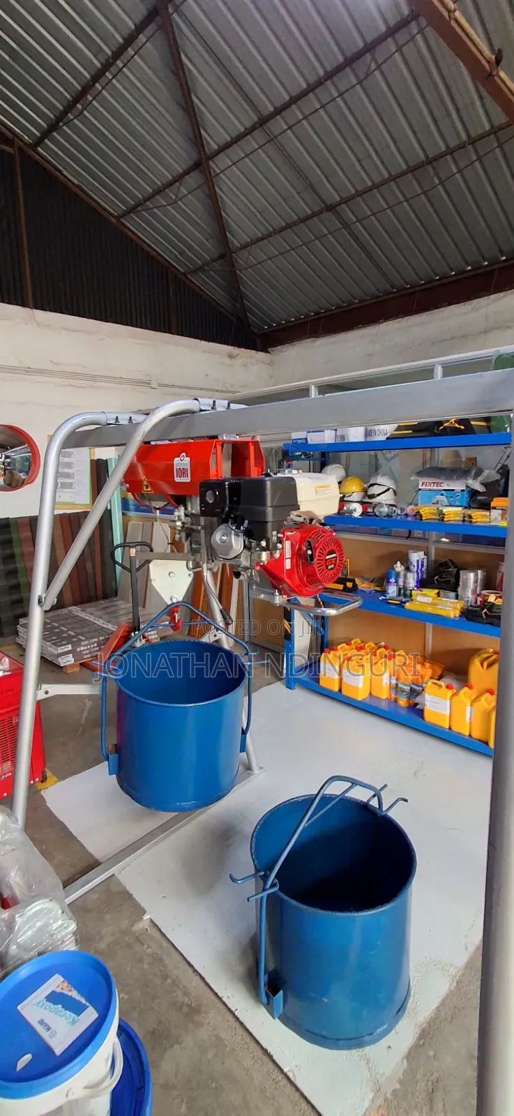 Half Tonne (500kg) Concrete Hoist – Building Site Lifting Machine