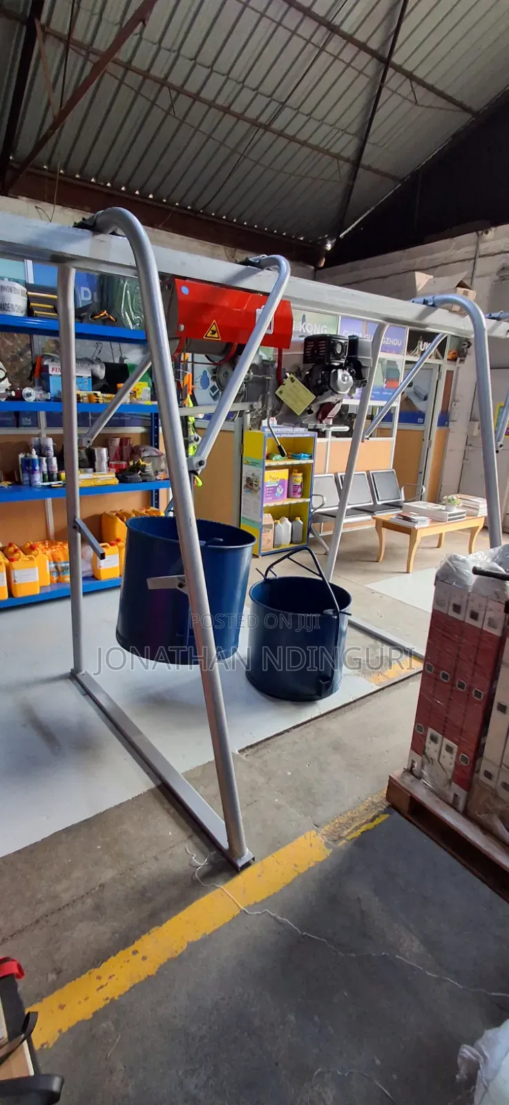 Half Tonne (500kg) Concrete Hoist – Heavy Duty Site Hoisting Equipment