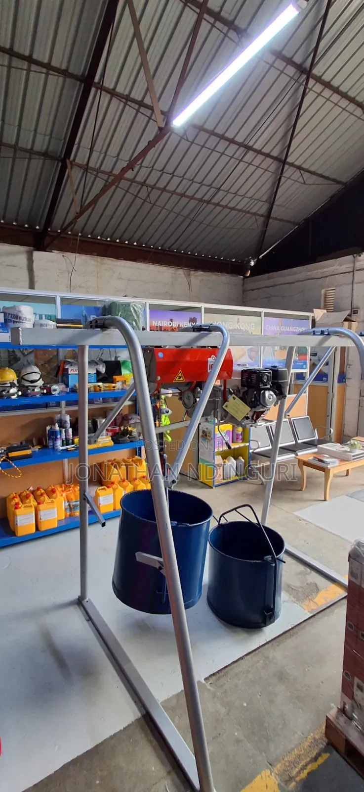 Half Tonne (500kg) Concrete Hoist – Heavy Duty Site Hoisting Equipment
