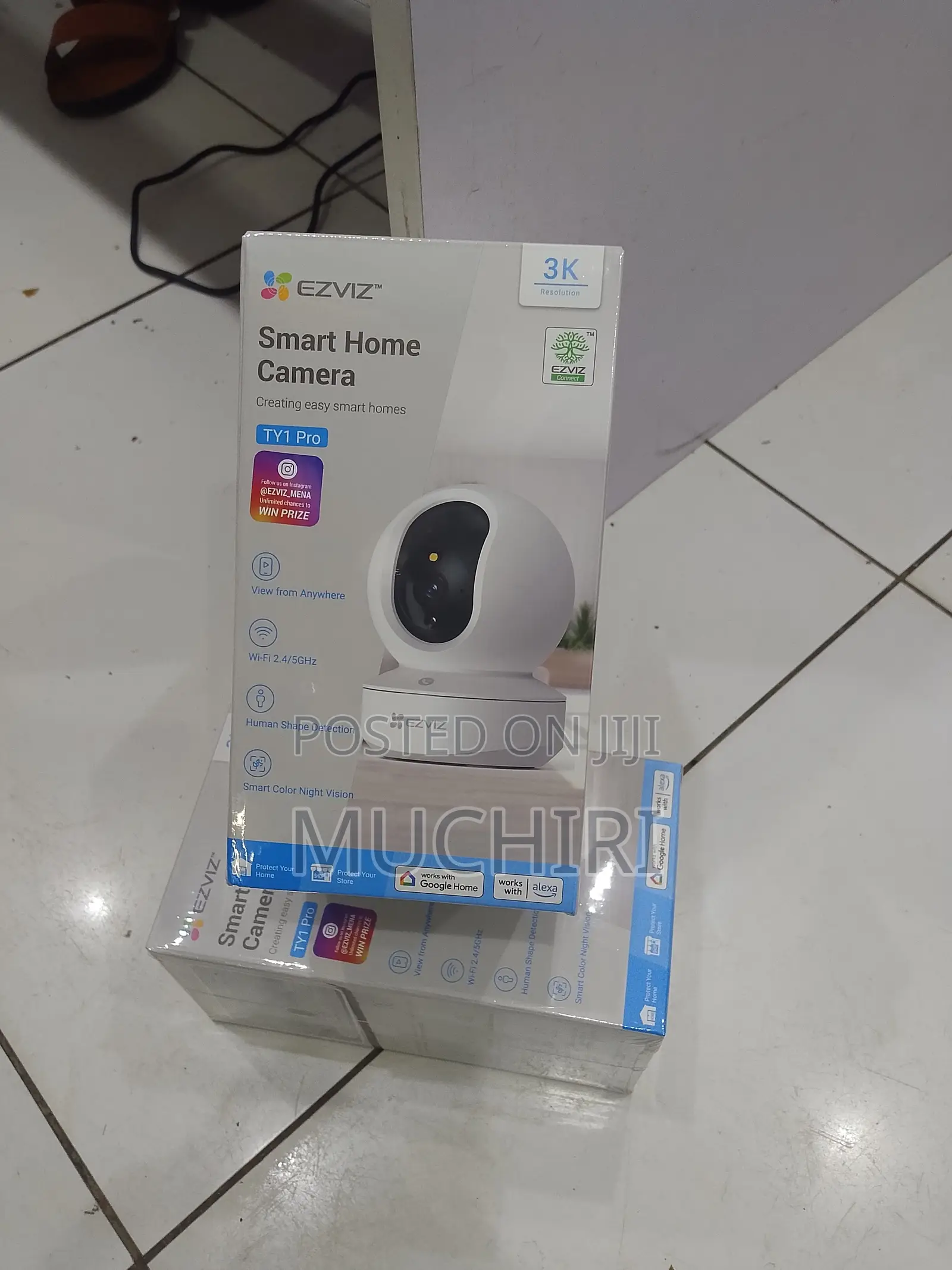 5mp Ezviz Ty1 Pro Colored Night Vision Smart Security Wi-Fi Camera